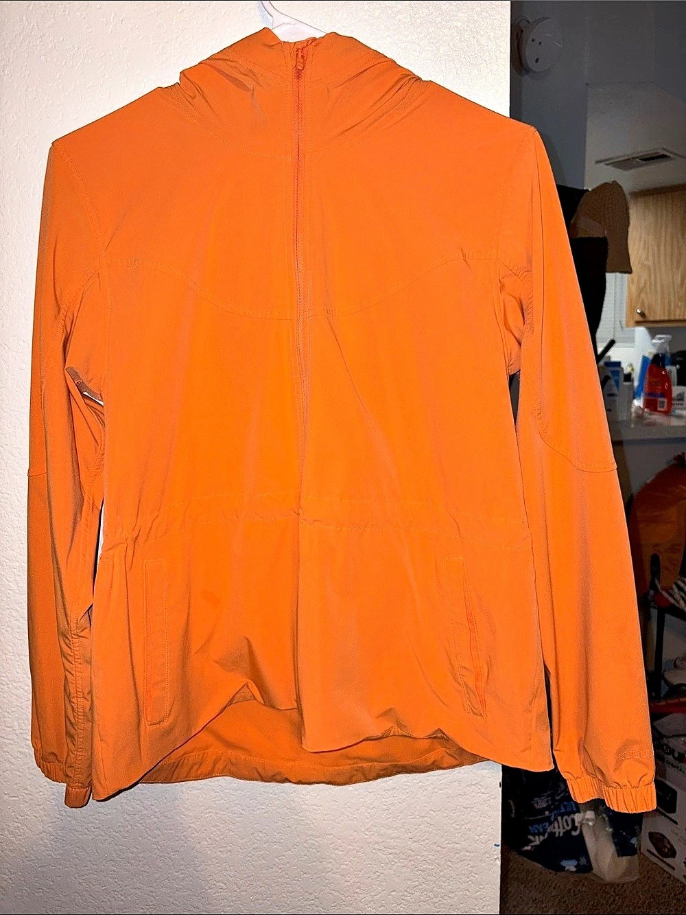 lululemon Packable Water-Repellent Jacket Orange Jacket ORFP 6